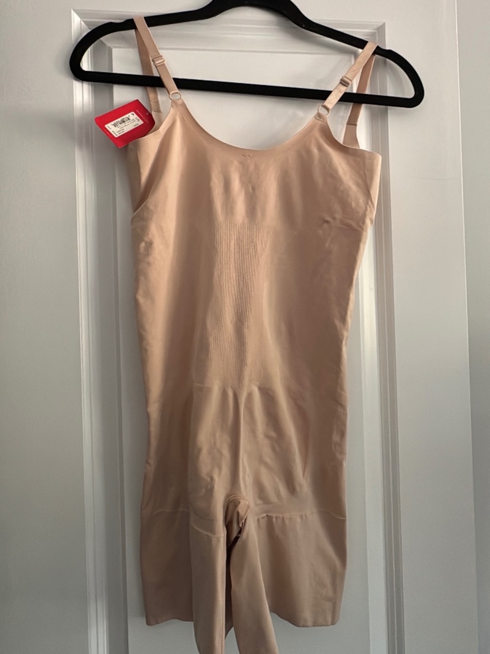 SPANXsculpt OnCore Open-Bust Mid-Thigh Bodysuit BNWT Firm Compression Shapewear